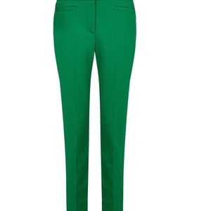Hobbs London Annie Trouser in Kelly Green